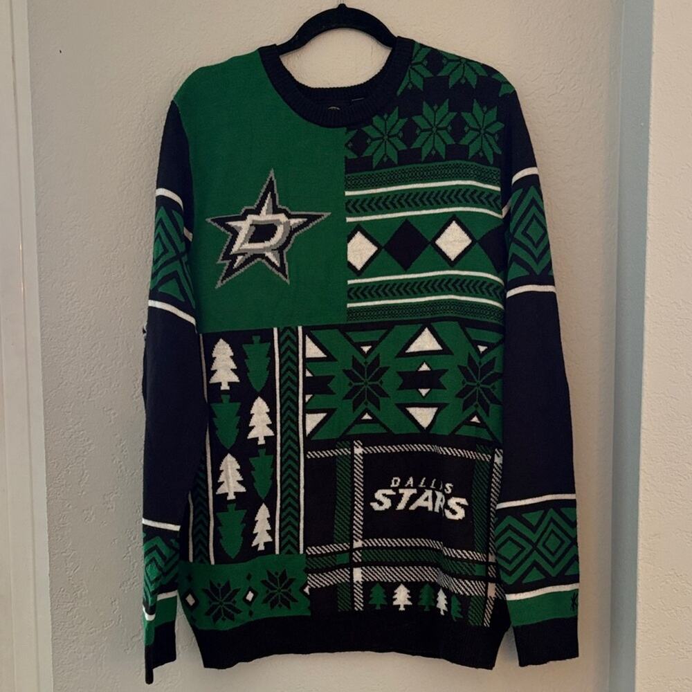 NHL Dallas Stars Ugly Christmas Sweater
